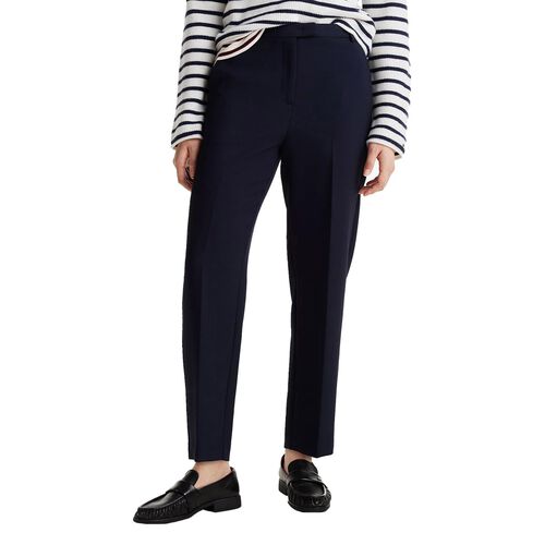 Tommy Hilfiger Slim Fit Straight Cropped Trousers
